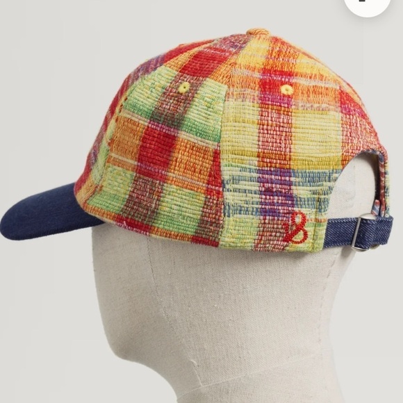 Umber & Ochre Cap in Khes Multi Red NWT main image 6